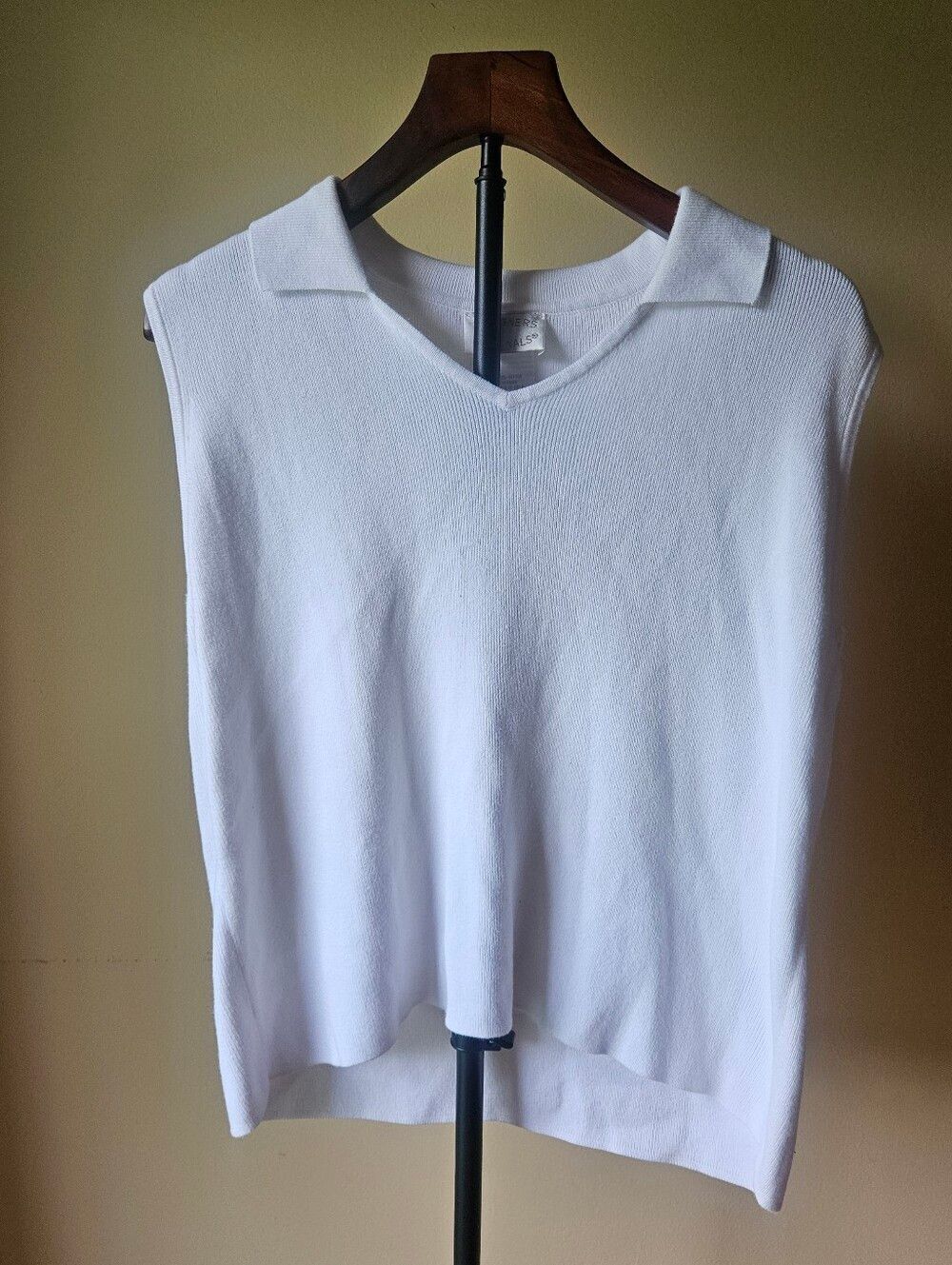 Designer Originals 100% Cotton White Blouse Size Large